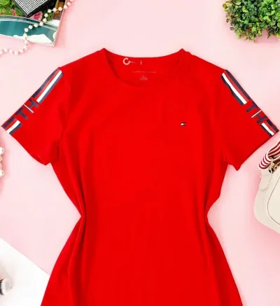 VestidoTommy Hilfiger para dama color rojo