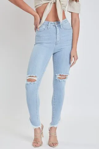 Jeans para dama color celeste P78370n