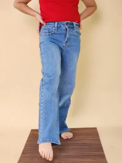 Jeans Bacci para niña B-7-165480 COLOR CELESTE