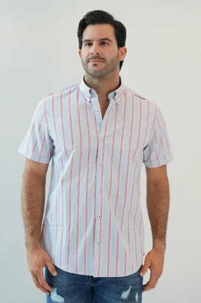 Camisa Hummer para caballero de rayas