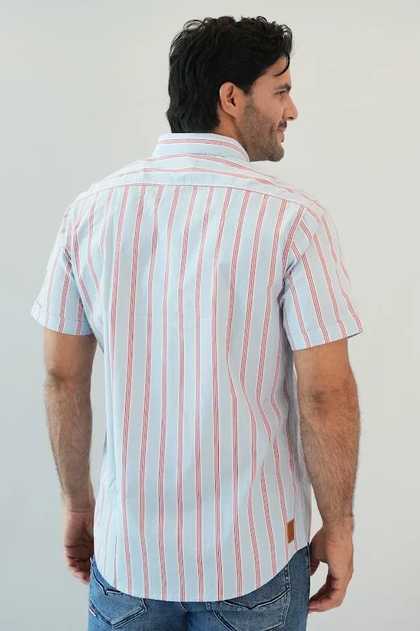 Camisa Hummer para caballero de rayas
