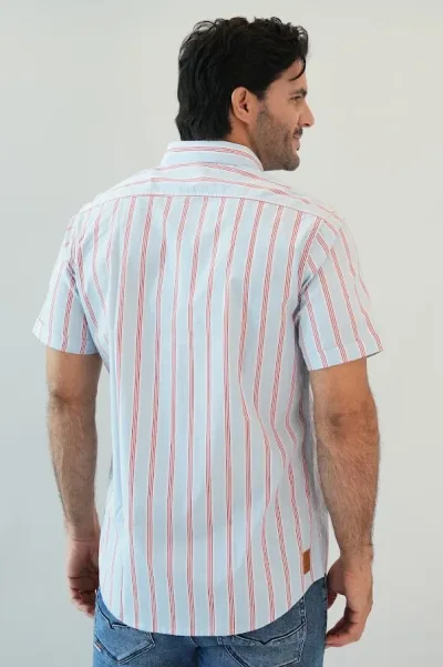 Camisa Hummer para caballero de rayas