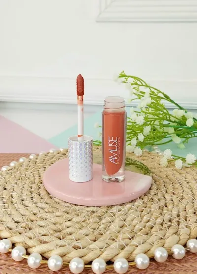 Lápiz labial AMUSE LIP 2124-7 Nude matte terracota