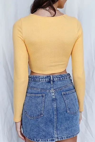 Blusa para dama color melocotón