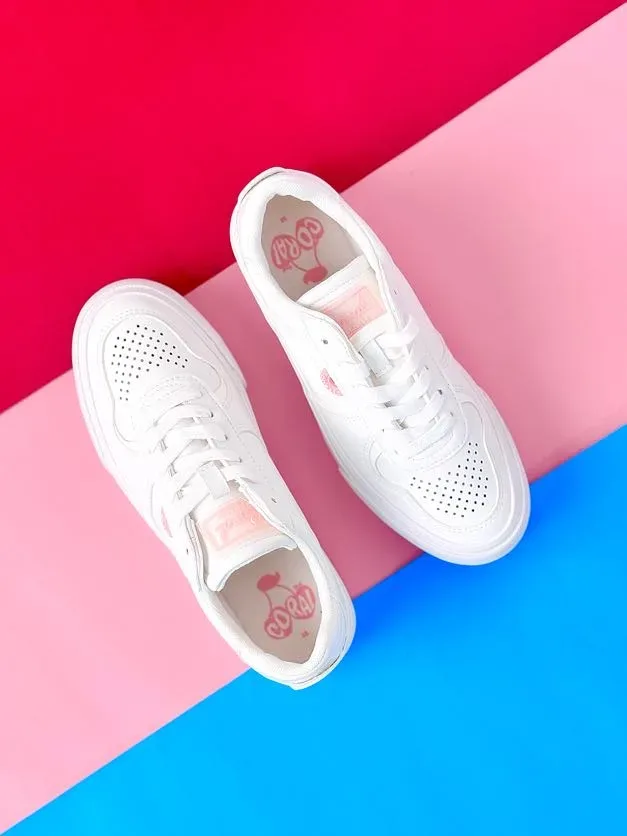 Tenis Coral Bruna All White para Dama