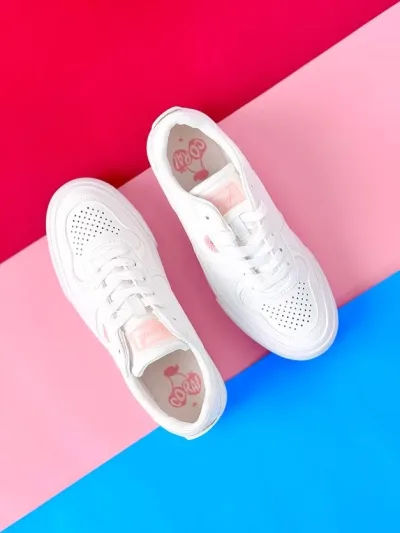 Tenis Coral Bruna All White para Dama