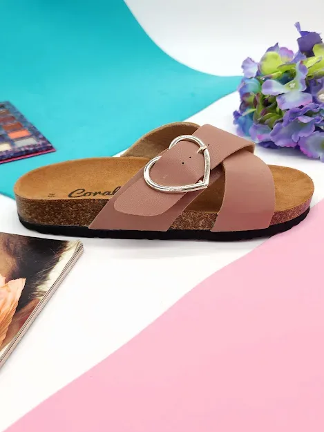 Sandalias Coral para dama color blush Alisa Blush