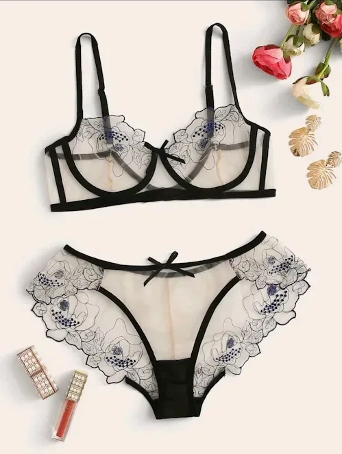 Lencería para dama color beige