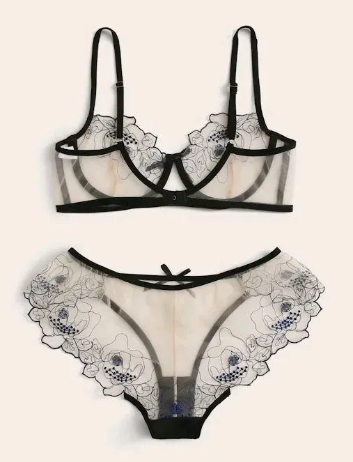 Lencería para dama color beige