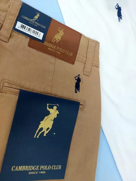 Short Cambridge Polo Club para caballero color Beige