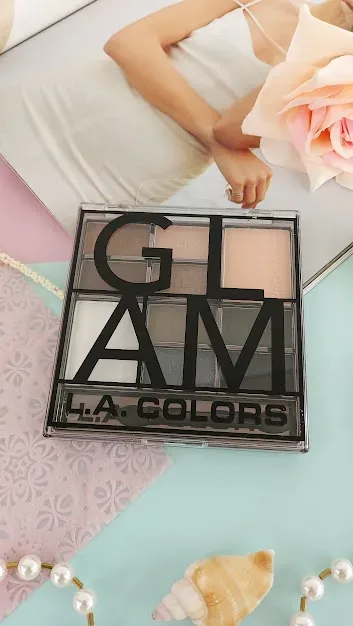 Paleta de sombras para ojos L.A Colors para dama CES137A-Cool Glam