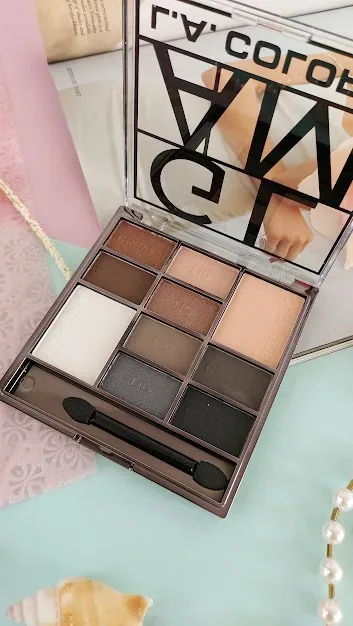 Paleta de sombras para ojos L.A Colors para dama CES137A-Cool Glam