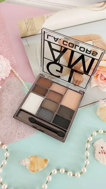 Paleta de sombras para ojos L.A Colors para dama CES137A-Cool Glam