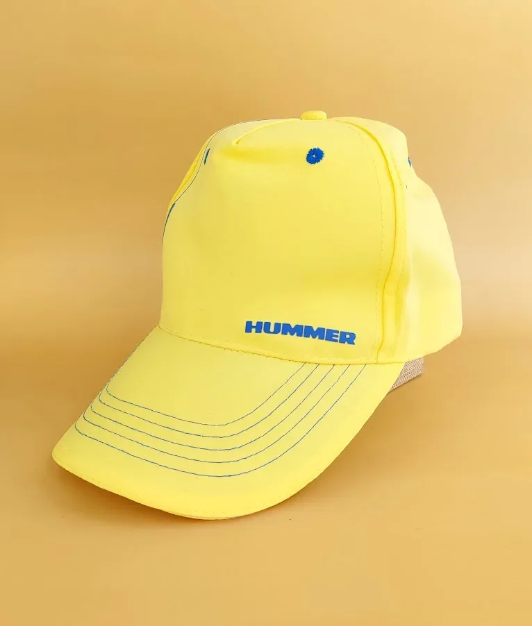 Gorra Hummer para caballero color amarillo