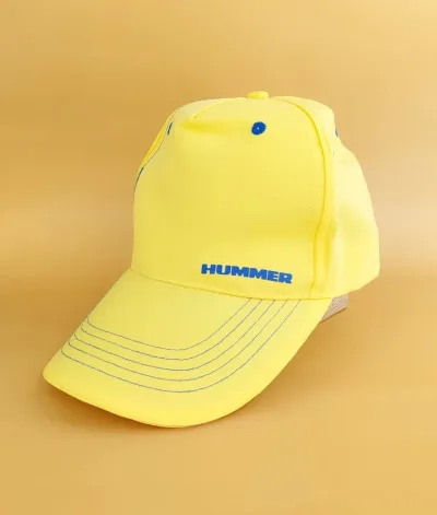 Gorra Hummer para caballero color amarillo