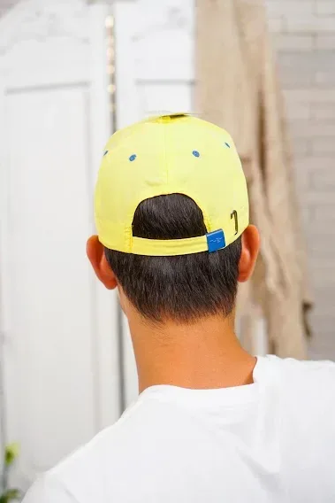 Gorra Hummer para caballero color amarillo