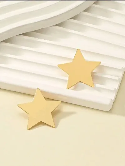 Aretes de fantasía en forma de estrella