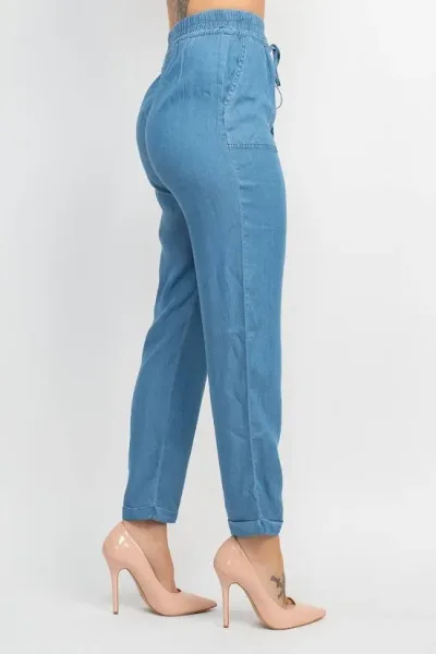 Jogguer de mezclilla para Dama