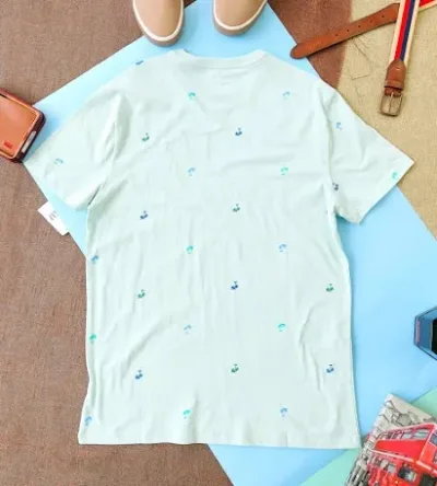 Camiseta GAP para caballero color celeste