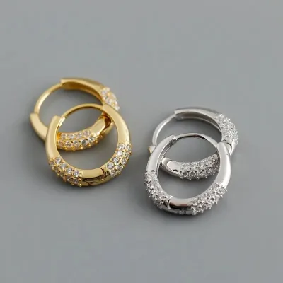 Aretes de plata 925 para dama