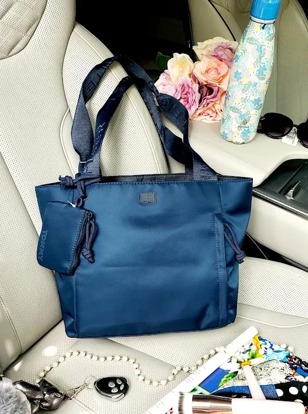 Bolso Tommy Hilfiger para dama color azul