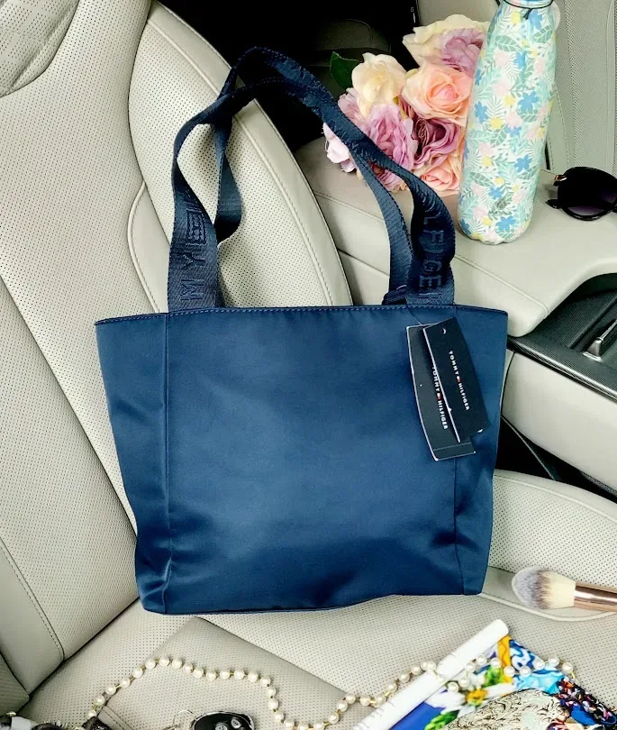 Bolso Tommy Hilfiger para dama color azul