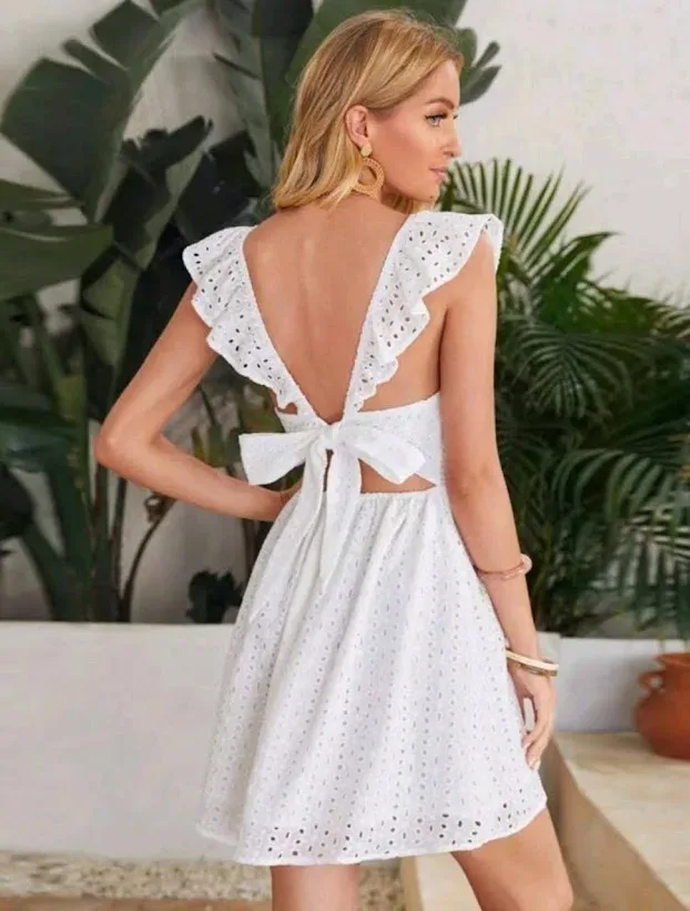 Vestido para dama color blanco