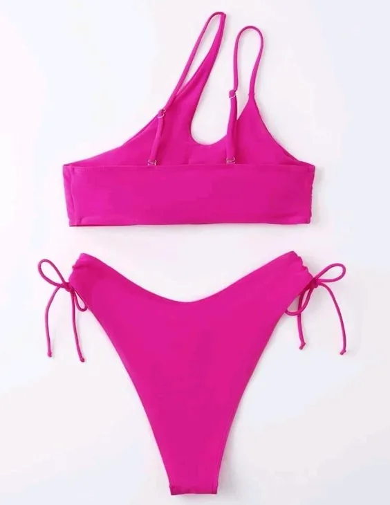 Vestido de baño para dama color fucsia