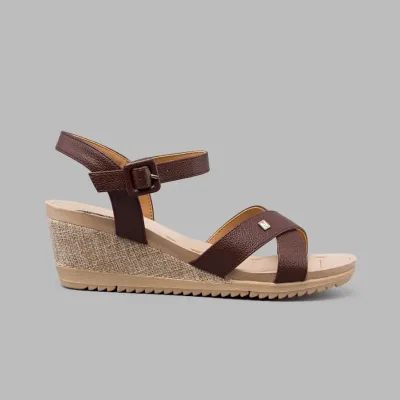 Sandalias Natural Trinity Brown para Dama
