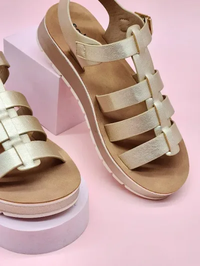 Sandalias Sabata para dama taylor-02 GOLD
