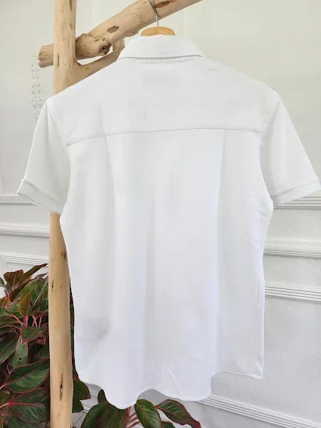 Camiseta Cambridge Polo Club para caballero color blanco