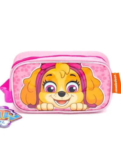 Cartuchera de Paw Patrol color rosado