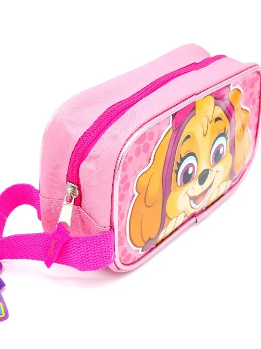 Cartuchera de Paw Patrol color rosado