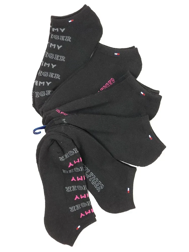 Set 6 pares de medias Tommy Hilfiger para dama