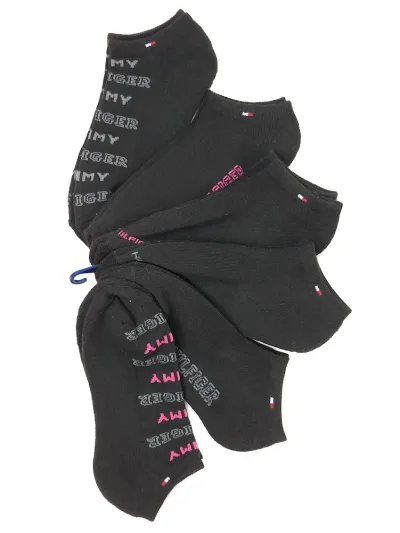 Set 6 pares de medias Tommy Hilfiger para dama
