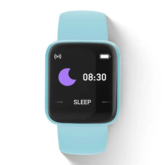 Reloj Inteligente color Celeste.