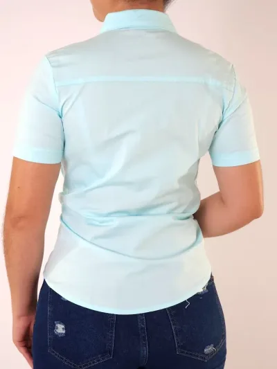 Camisa Cambridge Polo Club para dama color verde menta