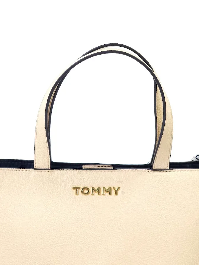 Bolso Tommy Hilfiger para dama color beige