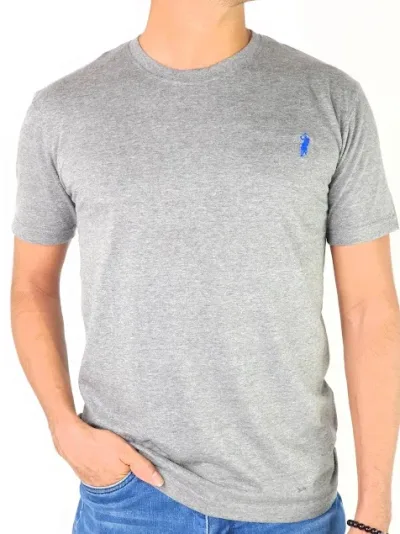 Camiseta Cambridge Polo Club para caballero color  gris