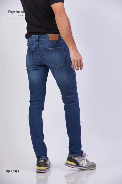 Jeans PSYCHO SIXTEEN para caballero PB5293 Slim fit color azul