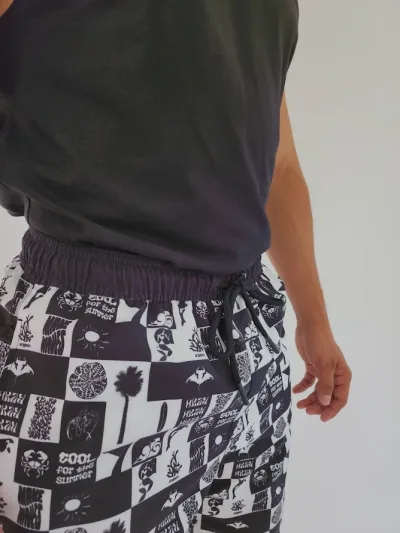 Pantaloneta Estivaneli color negro para Caballero