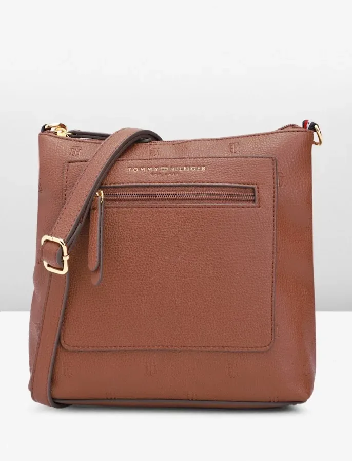 Bolso Tommy Hilfiger color café