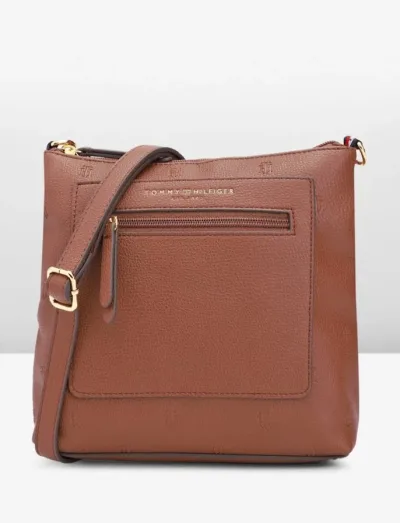 Bolso Tommy Hilfiger color café