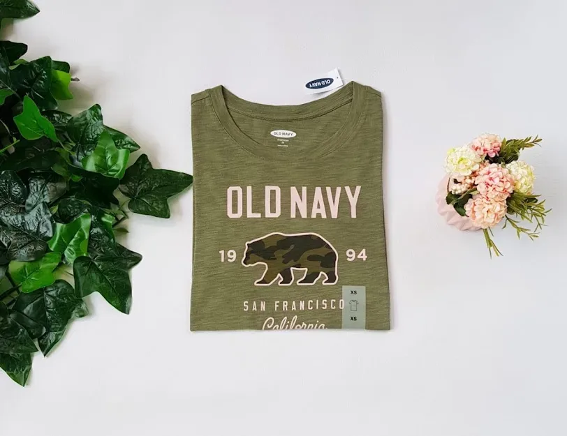 Blusa Old Navy para dama color verde musgo