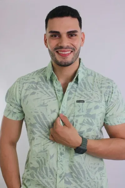 Camiseta columbia para caballeroo