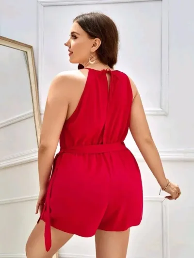 Enterizo para dama color rojo