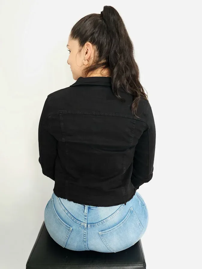 Jacket Fashion Nova para dama color negro