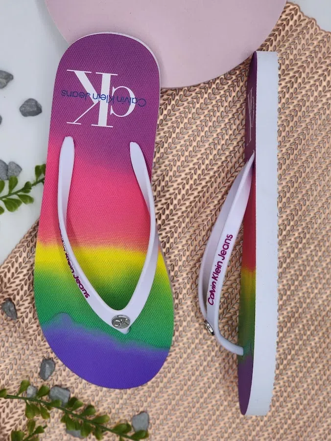 Sandalia para dama multicolor