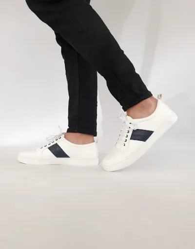 Tenis Marutti para caballero 2378BL-43 color blanco