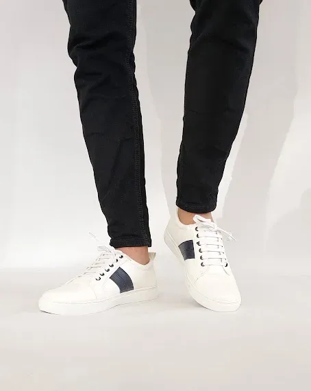 Tenis Marutti para caballero 2378BL-43 color blanco